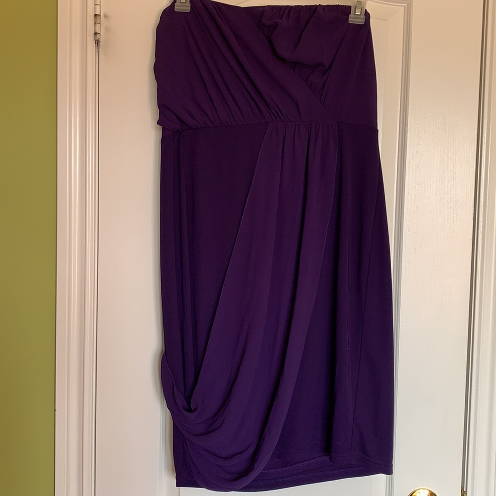 Purple Cocktail Dress